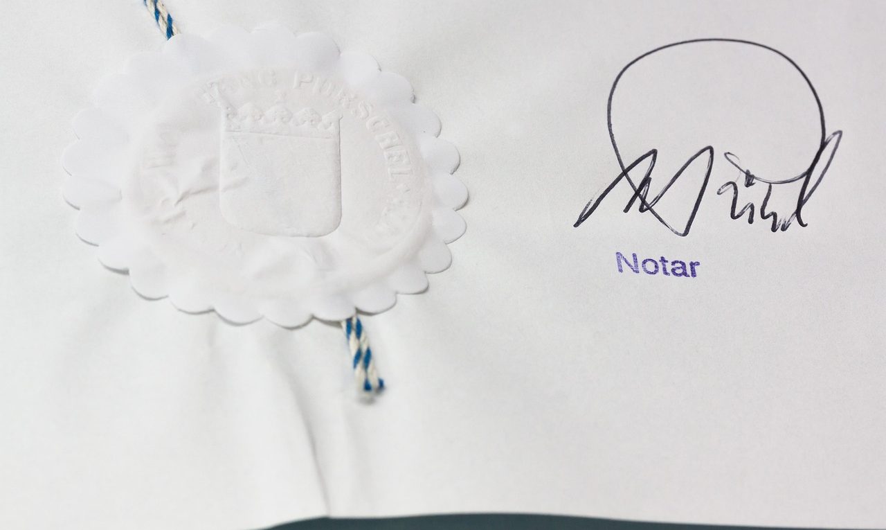 pisma notarialne